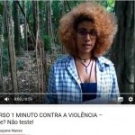 video 1 minuto contra a violencia